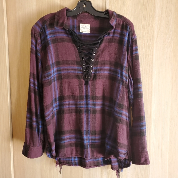 AE Pullover Flannel - Picture 2 of 6